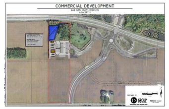 County Rd 17 & Hwy 14, Mankato, MN - aerial  map view - Image1