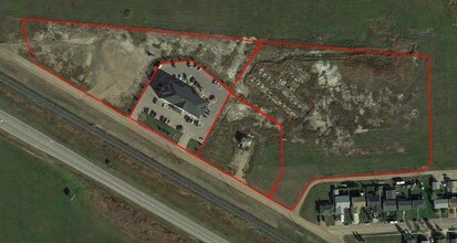 5702 47th Ave, Lamont, AB - AERIAL  map view