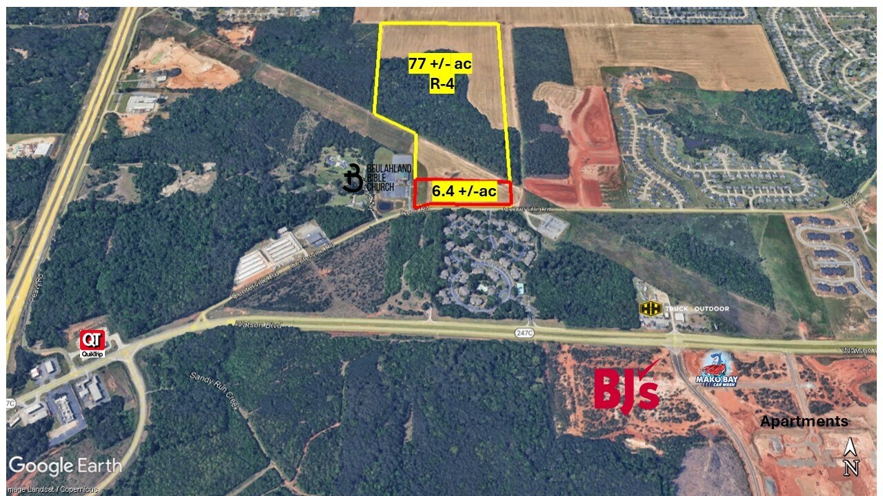 Gunn Road, Byron, GA for sale Aerial- Image 1 of 2
