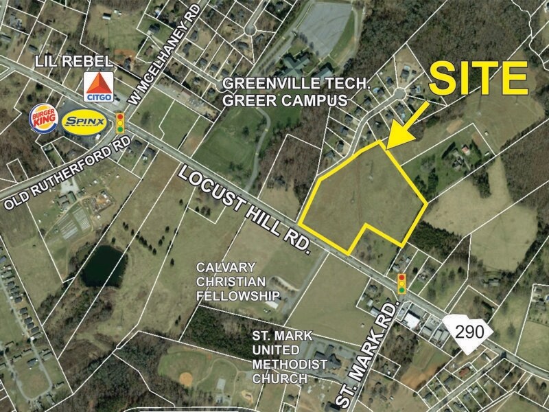 Locust Hill Rd, Taylors, SC 29687