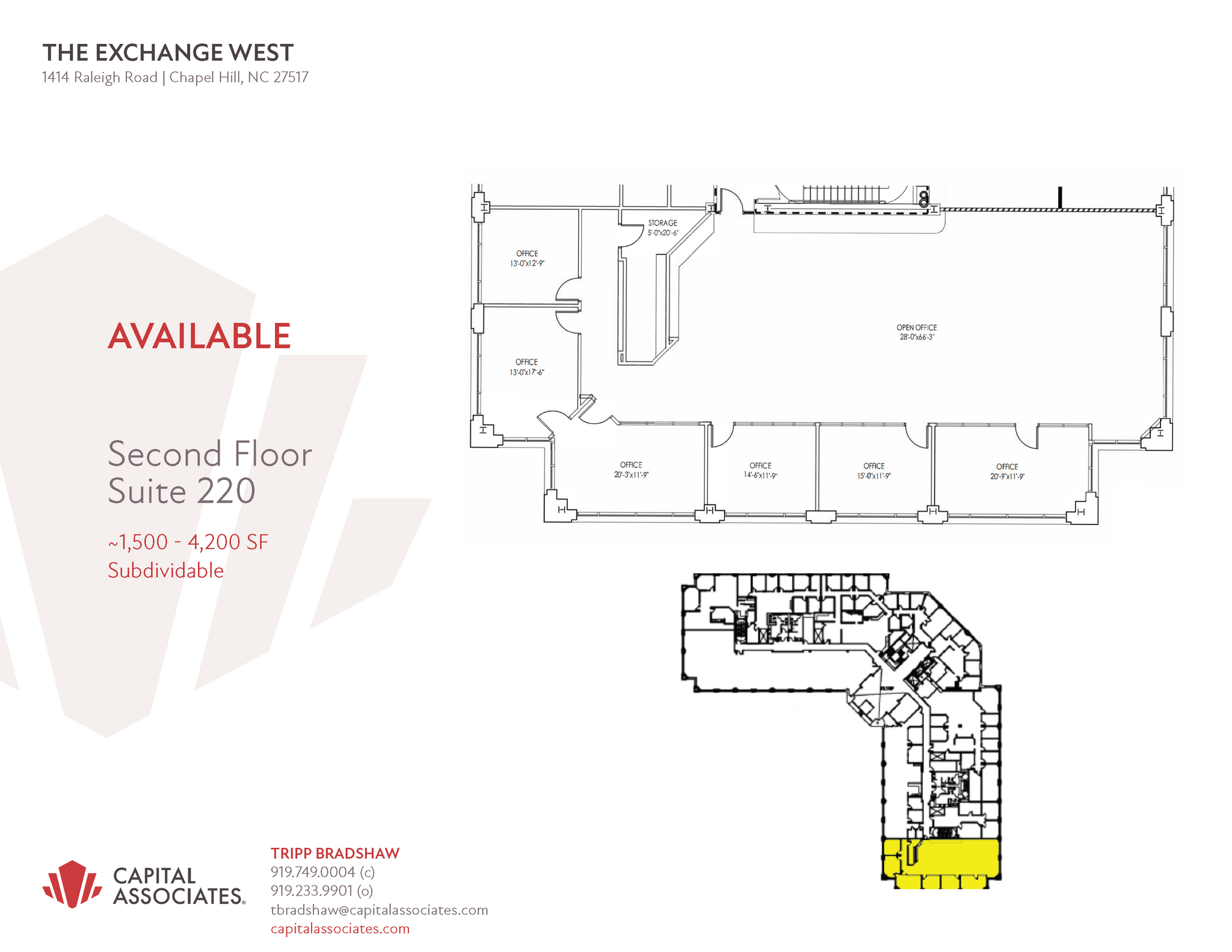 1414 Raleigh Rd, Chapel Hill, NC for lease Floor Plan- Image 1 of 1