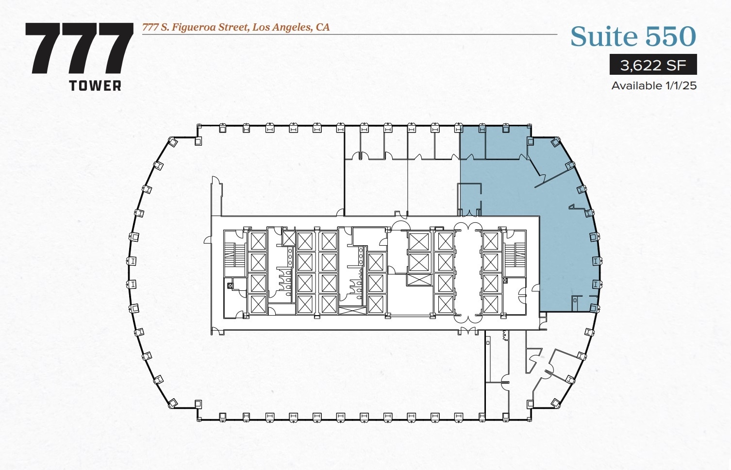 777 S Figueroa St, Los Angeles, CA for lease Floor Plan- Image 1 of 1
