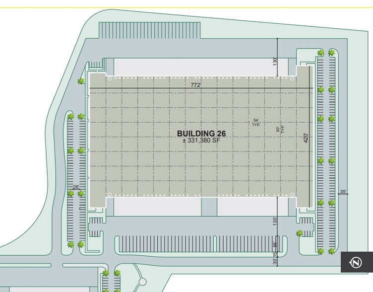 19100 E 38th Ave, Aurora, CO for lease - Site Plan - Image 1 of 1