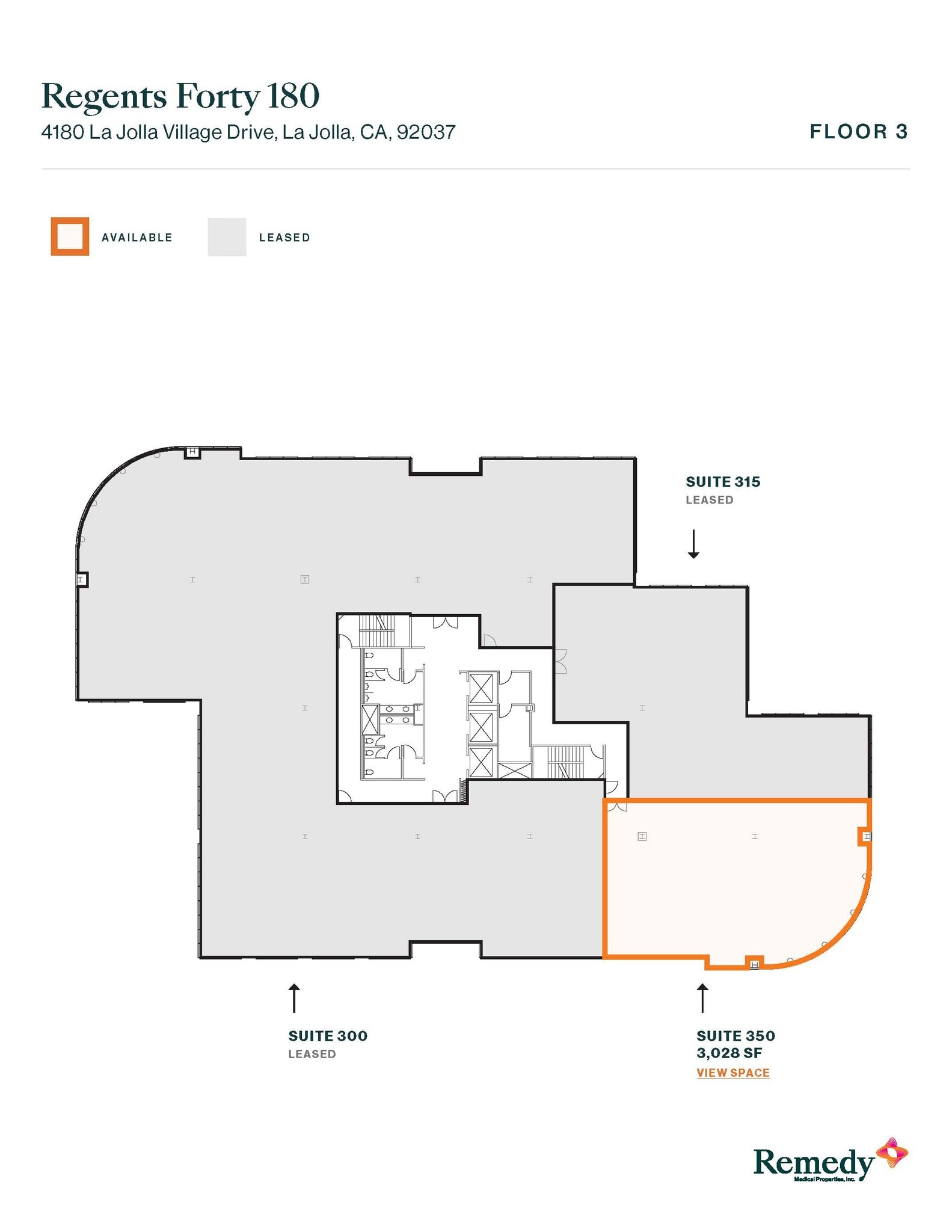 4180 La Jolla Village Dr, La Jolla, CA for lease Floor Plan- Image 1 of 1