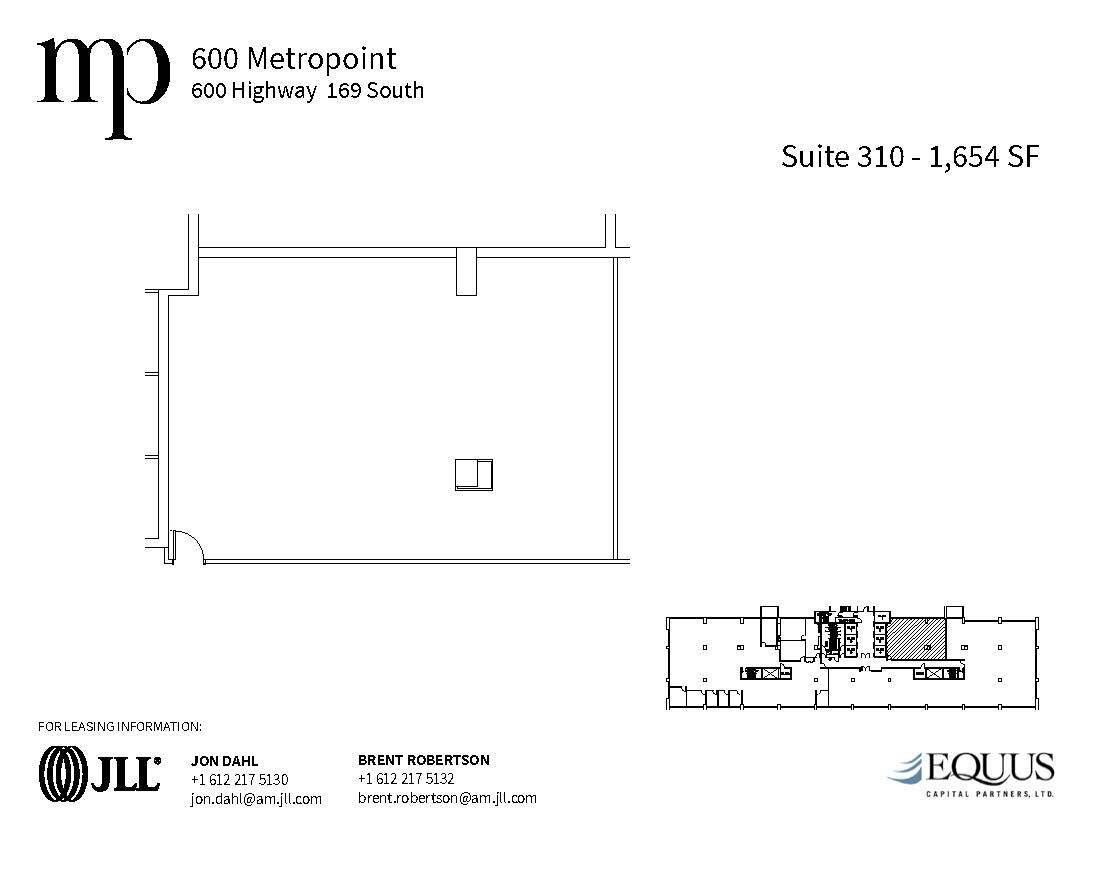 600 Highway 169 S, Saint Louis Park, MN for lease Floor Plan- Image 1 of 1