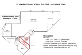 27 Minneakoning Rd, Flemington, NJ for lease Floor Plan- Image 2 of 2