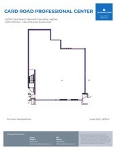 45200 Card Rd, Macomb Township, MI for lease Floor Plan- Image 1 of 1