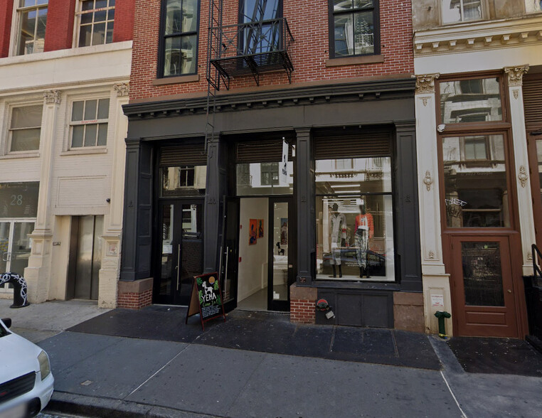 26 Mercer St, New York, NY for lease - Building Photo - Image 1 of 5