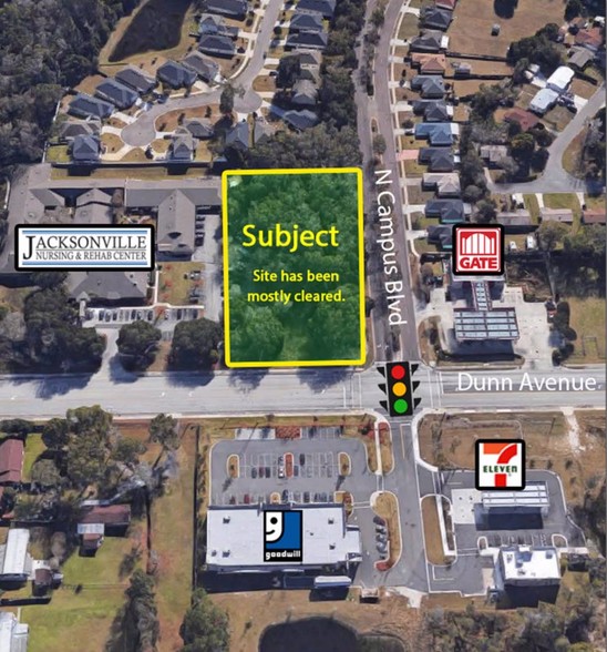 Dunn Ave & N Campus Blvd, Jacksonville, FL for sale - Primary Photo - Image 1 of 1