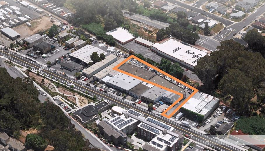 1725 Mission Rd, Colma, CA for sale - Aerial - Image 3 of 5