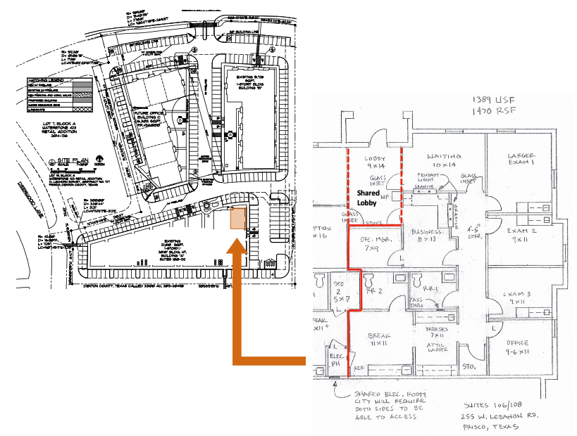 255 W Lebanon, Frisco, TX for lease Floor Plan- Image 1 of 10