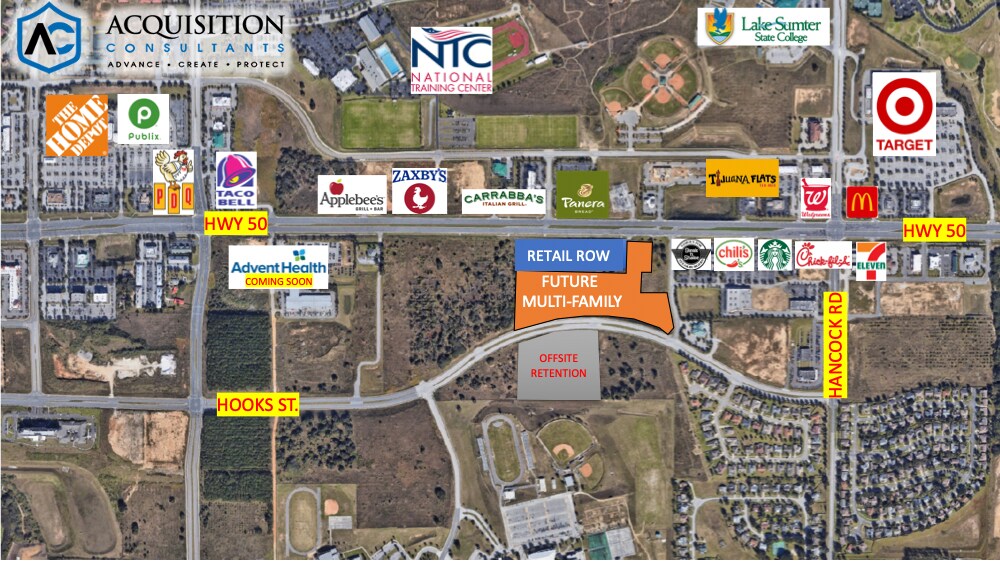 E Highway 50 & Miss Florida Ave, Clermont, FL for sale Aerial- Image 1 of 1