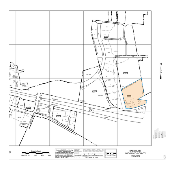 224 Phillip Morris Dr, Salisbury, MD for sale - Plat Map - Image 2 of 13