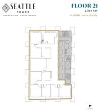 1218 3rd Ave, Seattle, WA for lease Floor Plan- Image 1 of 1