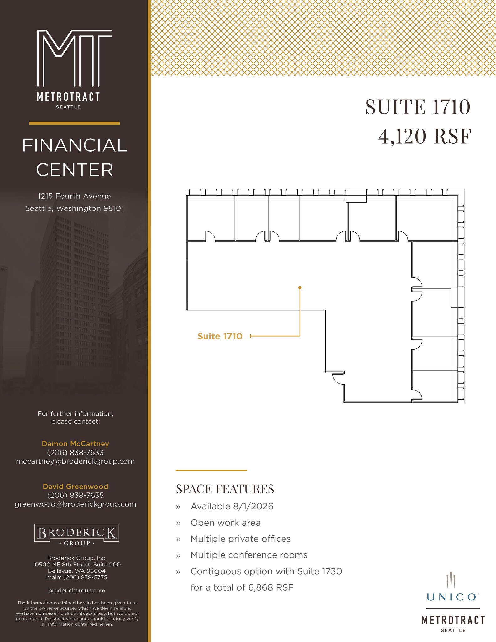 1215 4th Ave, Seattle, WA for lease Floor Plan- Image 1 of 1