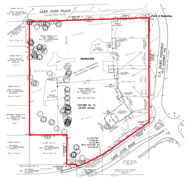 6261 Lake June Rd, Dallas, TX for sale - Plat Map - Image 2 of 3