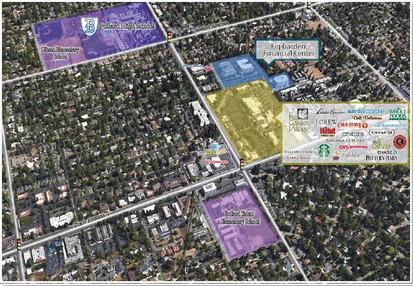 5250 N Palm Ave, Fresno, CA for sale - Aerial - Image 1 of 1