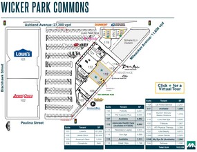 1238-1360 N Ashland Ave, Chicago, IL for lease Floor Plan- Image 2 of 2