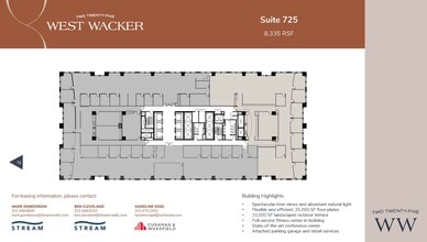 225 W Wacker Dr, Chicago, IL for lease Floor Plan- Image 1 of 1