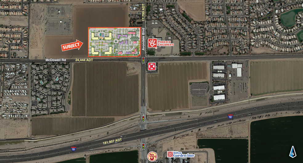 NWC Avondale Blvd & Mcdowell Rd, Avondale, AZ for sale - Building Photo - Image 1 of 1