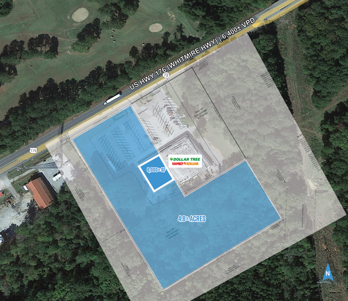 US-176 Hwy, Whitmire, SC for lease - Building Photo - Image 2 of 4