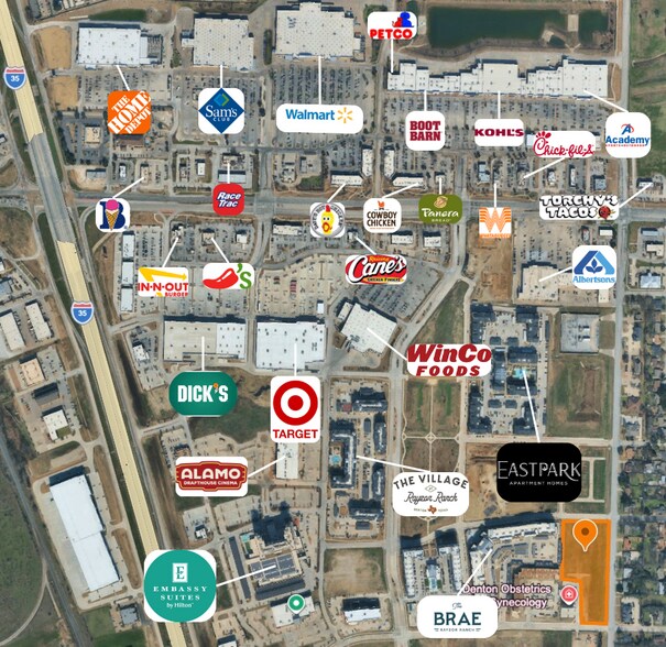 NEC Bonnie Brae Rd, Denton, TX for sale - Building Photo - Image 2 of 5
