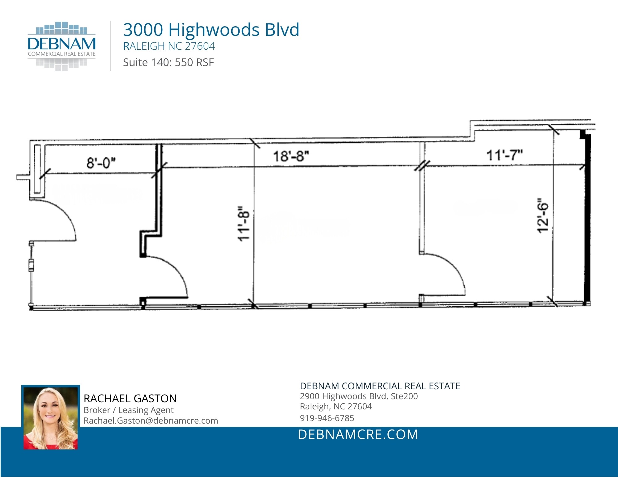 3000 Highwoods Blvd, Raleigh, NC for lease Floor Plan- Image 1 of 1