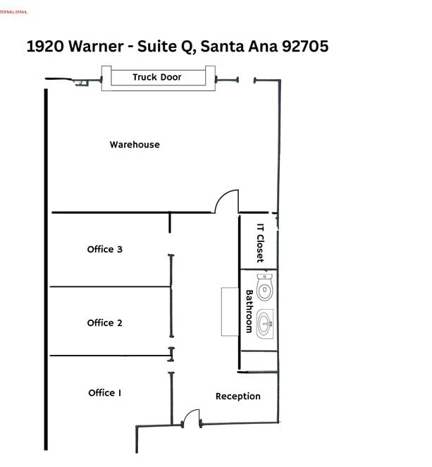 1920 E Warner Ave, Santa Ana, CA for lease Interior Photo- Image 1 of 1