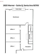 1920 E Warner Ave, Santa Ana, CA for lease Interior Photo- Image 1 of 1