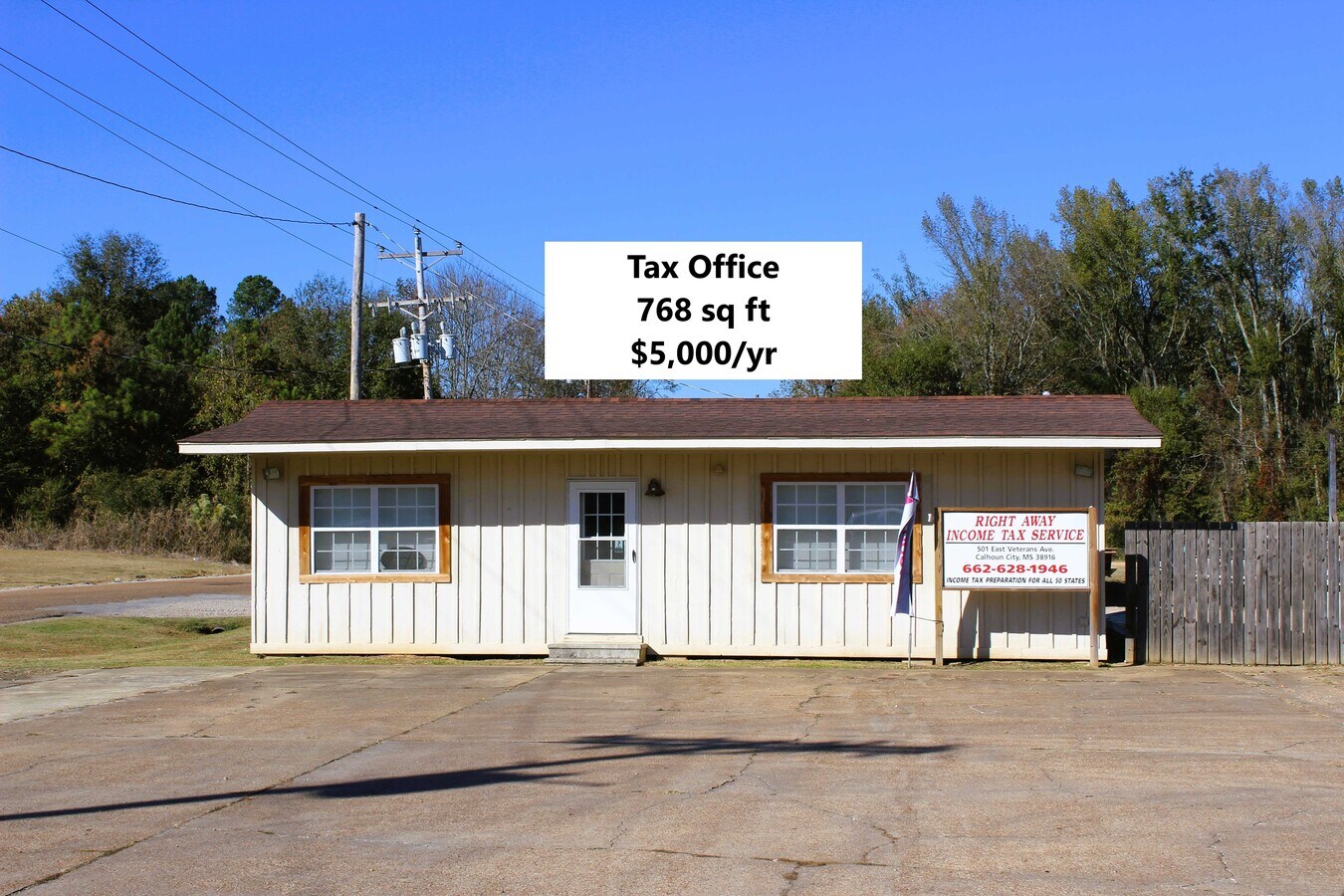 509 Veterans ave, Calhoun City, MS 38916 5.4 Acre Commercial Lot
