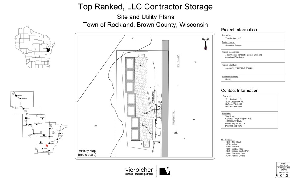 4864 WI-57 Lot A, De Pere, WI for sale - Site Plan - Image 2 of 5