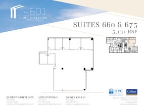 4601 Dtc Blvd, Denver, CO for lease Floor Plan- Image 1 of 2