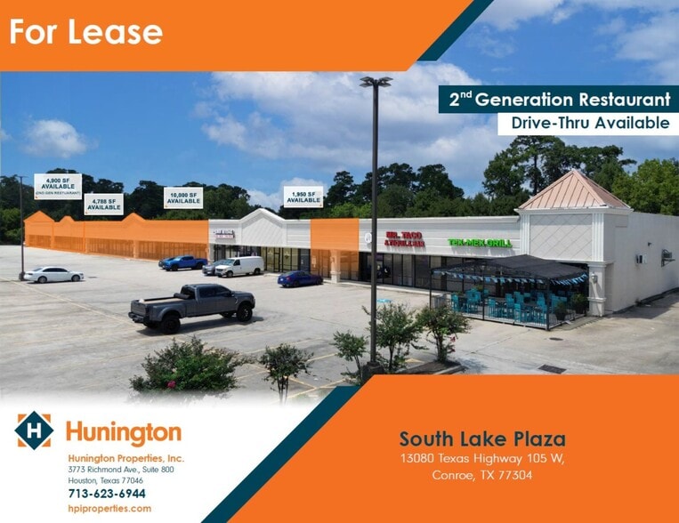 13080 Texas Highway 105 W, Conroe, TX for lease - Building Photo - Image 1 of 1