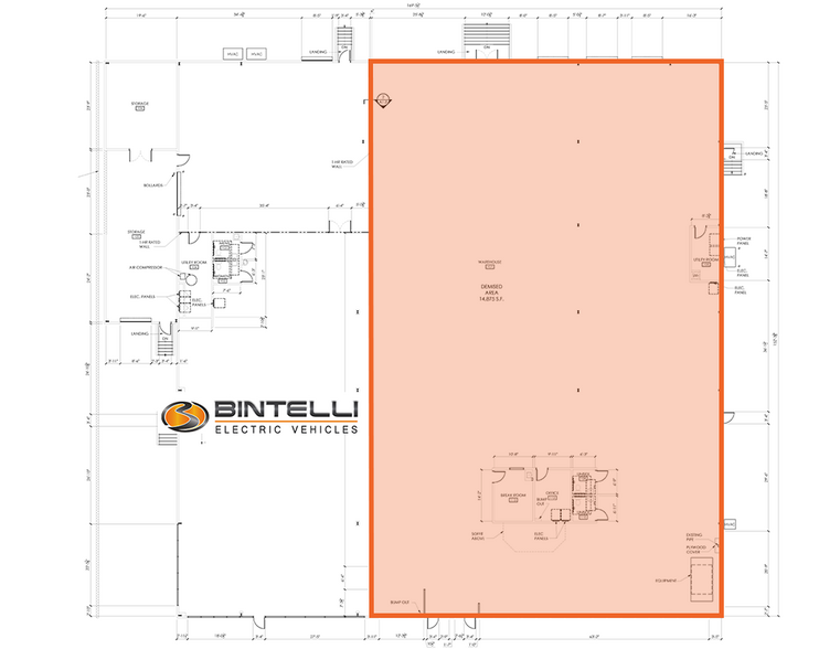 627 Congaree Rd, Greenville, SC for lease - Floor Plan - Image 3 of 7