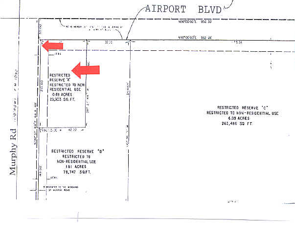 10543 W Airport Blvd, Stafford, TX for lease - Plat Map - Image 2 of 4