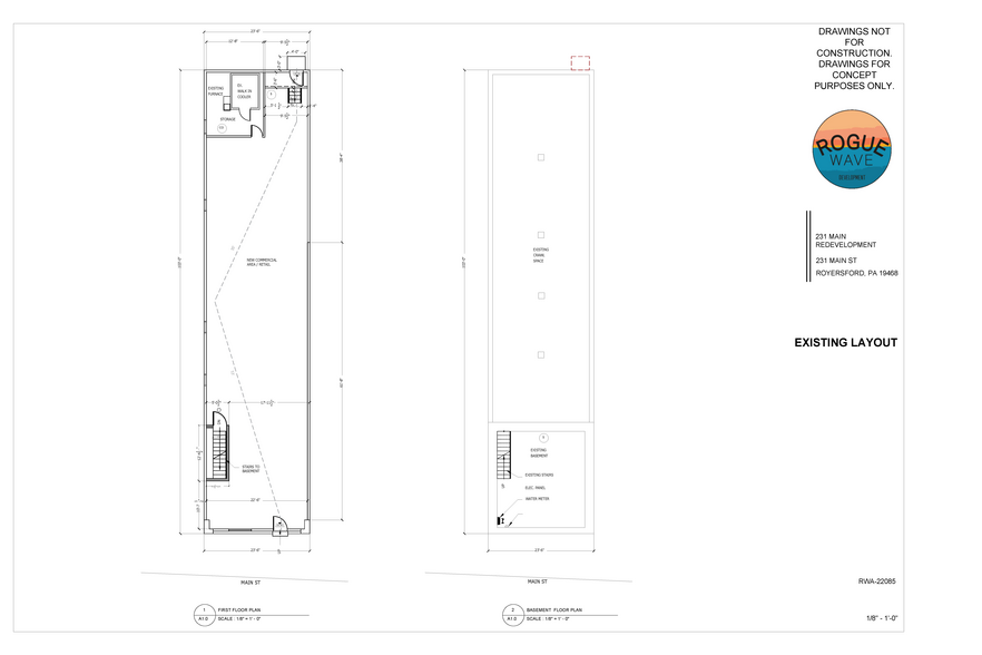 231 Main St, Royersford, PA for lease - Floor Plan - Image 2 of 7