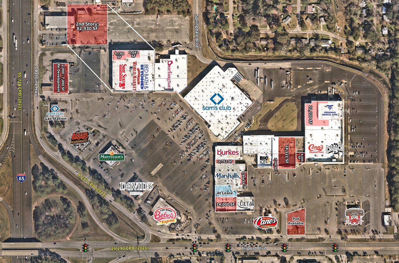 31683250 Airport Blvd, Mobile, AL 36606