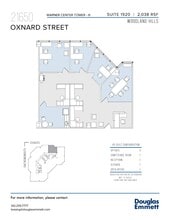 21650 Oxnard St, Woodland Hills, CA for lease Floor Plan- Image 1 of 1