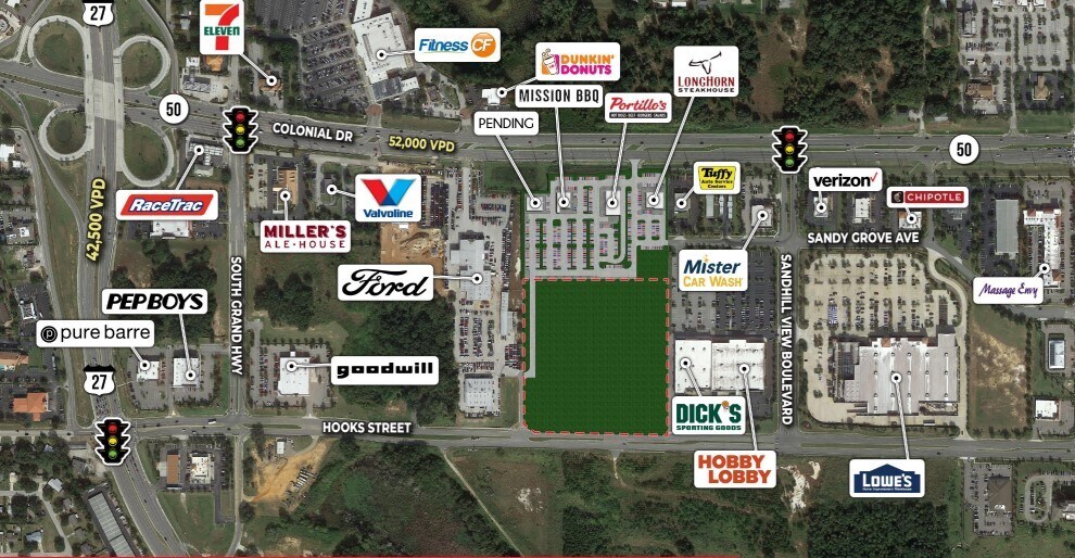 SR 50 and Sandhill View Blvd, Clermont, FL 34711 Land for Sale