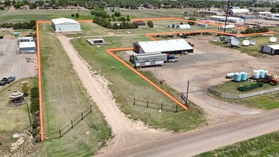 870 Sherman Alley St, Elkhart, KS - AERIAL map view