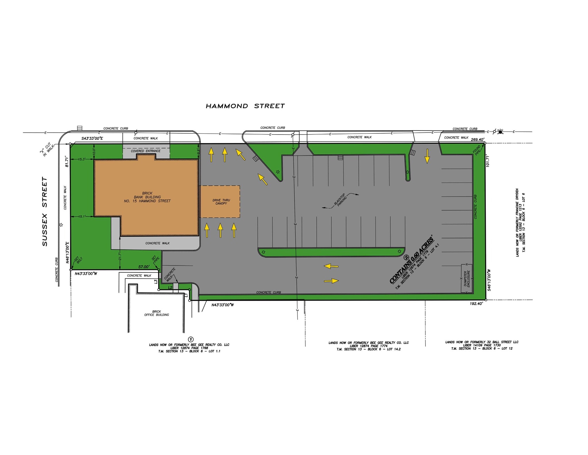 13 Hammond St, Port Jervis, NY for lease Site Plan- Image 1 of 10