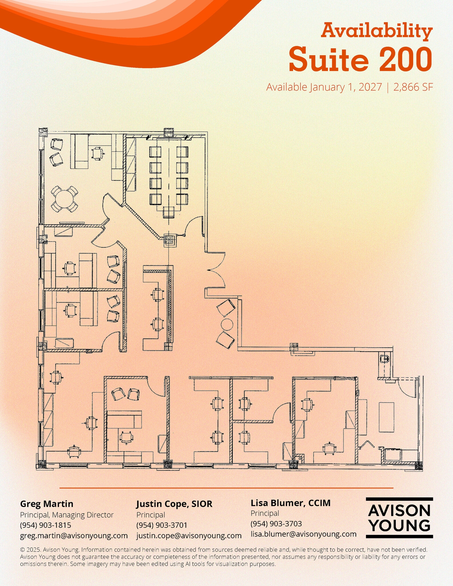 301 E Las Olas Blvd, Fort Lauderdale, FL for lease Floor Plan- Image 1 of 1
