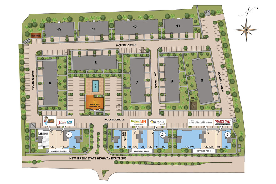 630 Route 206, Hillsborough, NJ for lease - Site Plan - Image 2 of 22