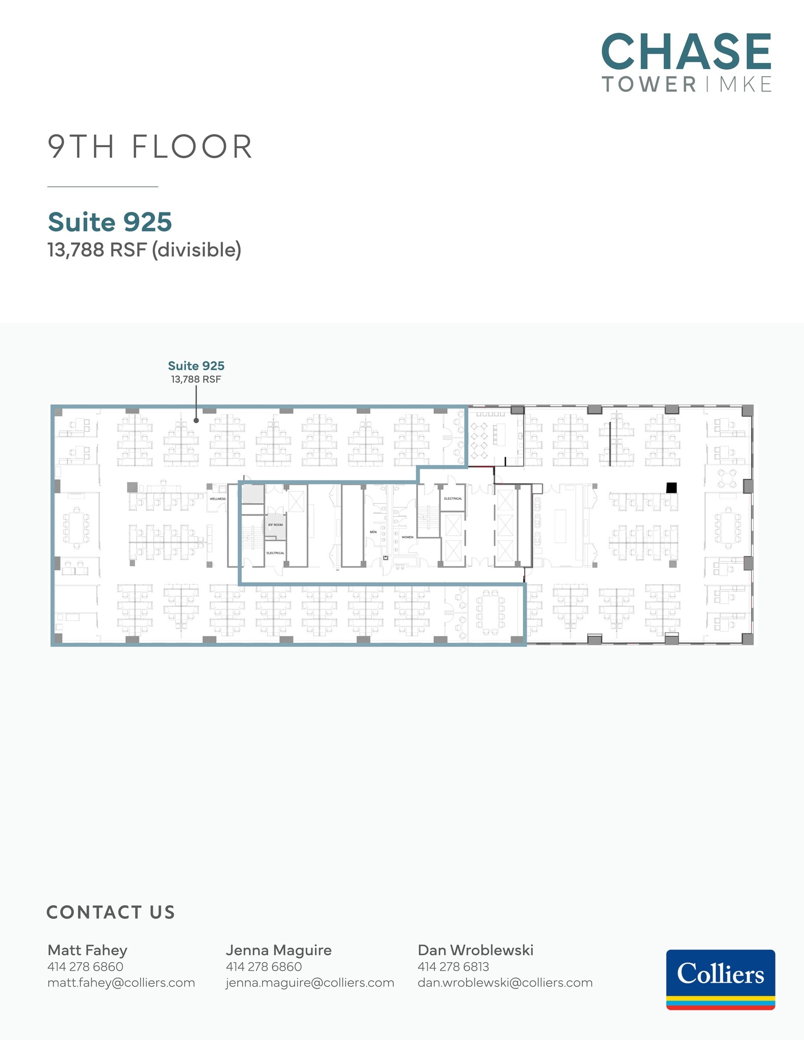 111 E Wisconsin Ave, Milwaukee, WI for lease Site Plan- Image 1 of 1
