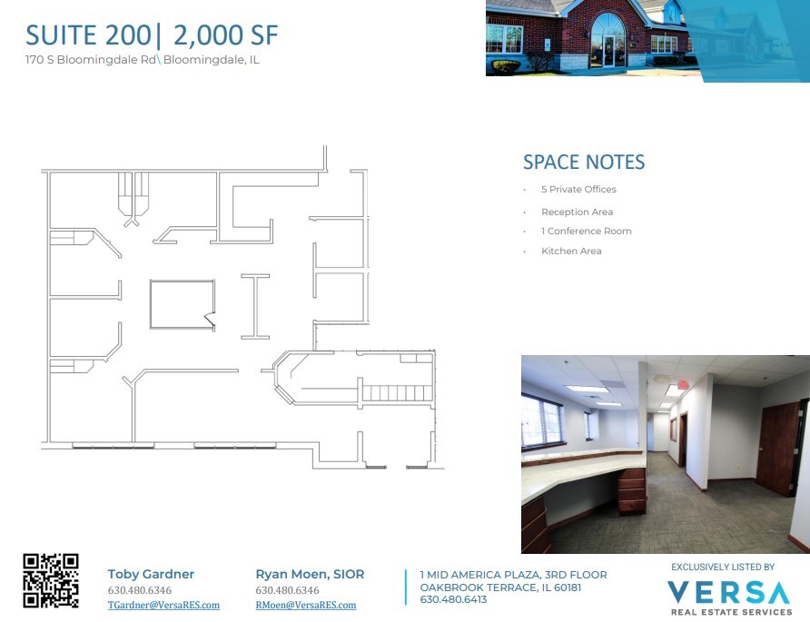 170 S Bloomingdale Rd, Bloomingdale, IL for lease Site Plan- Image 1 of 2