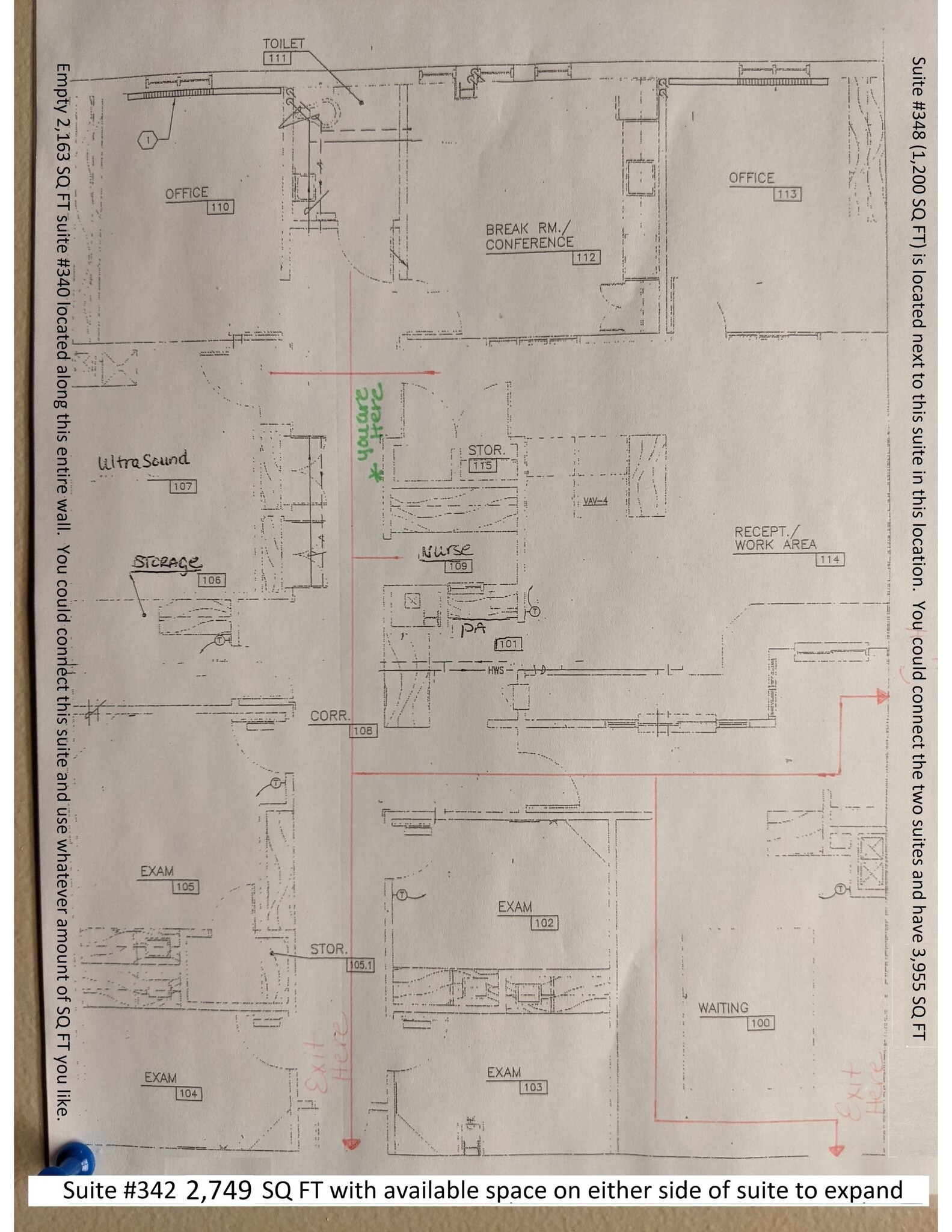 1414 W Fair Ave, Marquette, MI for lease Site Plan- Image 1 of 2