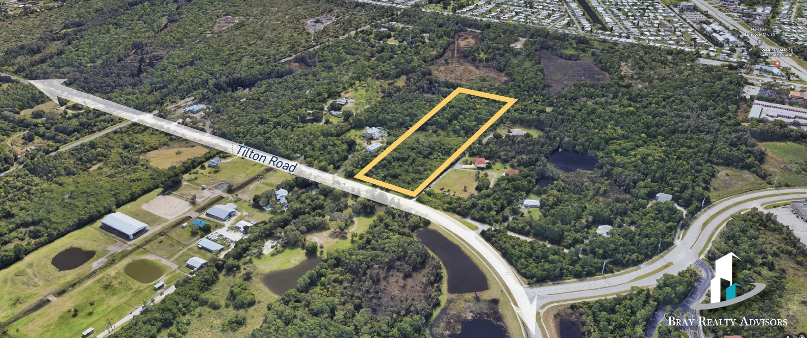 Tilton Rd & Prima Vista Rd, Port Saint Lucie, FL for sale Aerial- Image 1 of 3