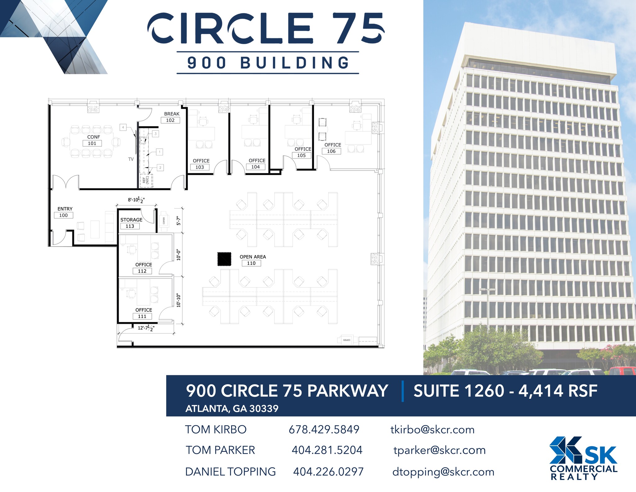 900 Circle 75 Pky SE, Atlanta, GA for lease Site Plan- Image 1 of 1