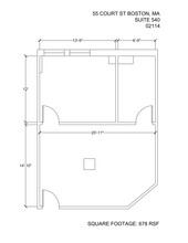 55 Court St, Boston, MA for lease Site Plan- Image 1 of 1