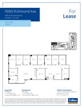 9990 Richmond Ave, Houston, TX for lease Floor Plan- Image 1 of 1